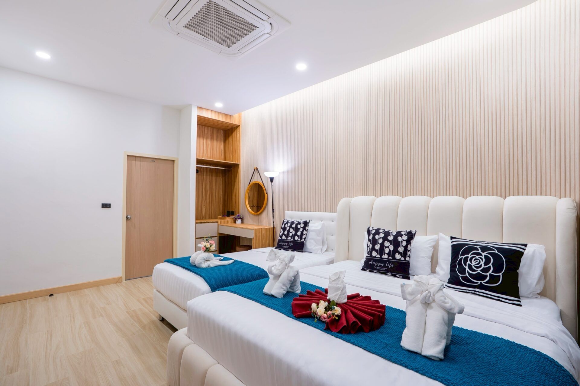 Villa exterior from garden side at Noble V