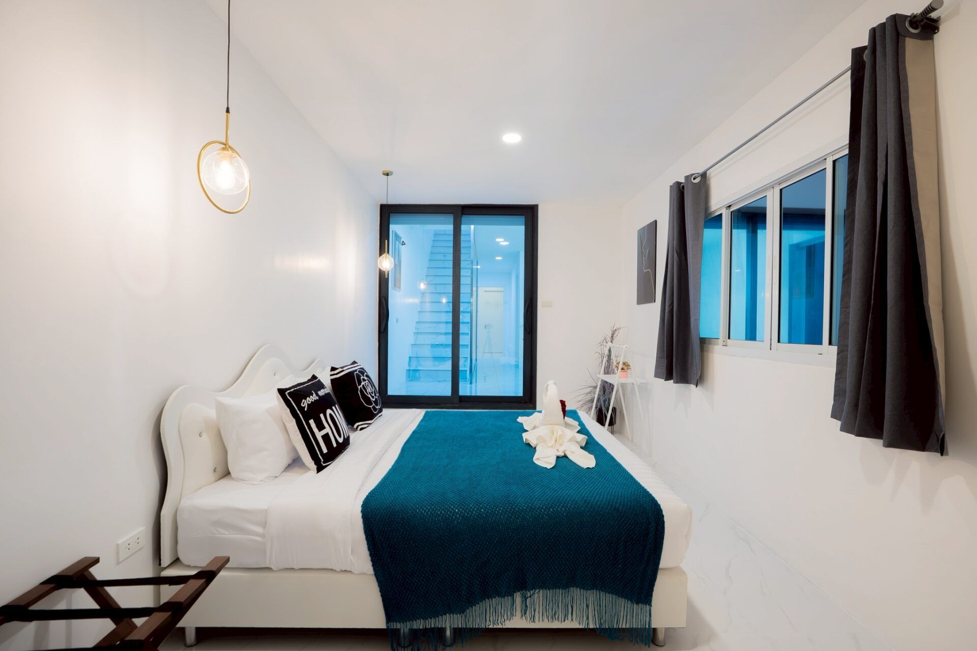 Living area with pool view at Your Space IV Pool Villa