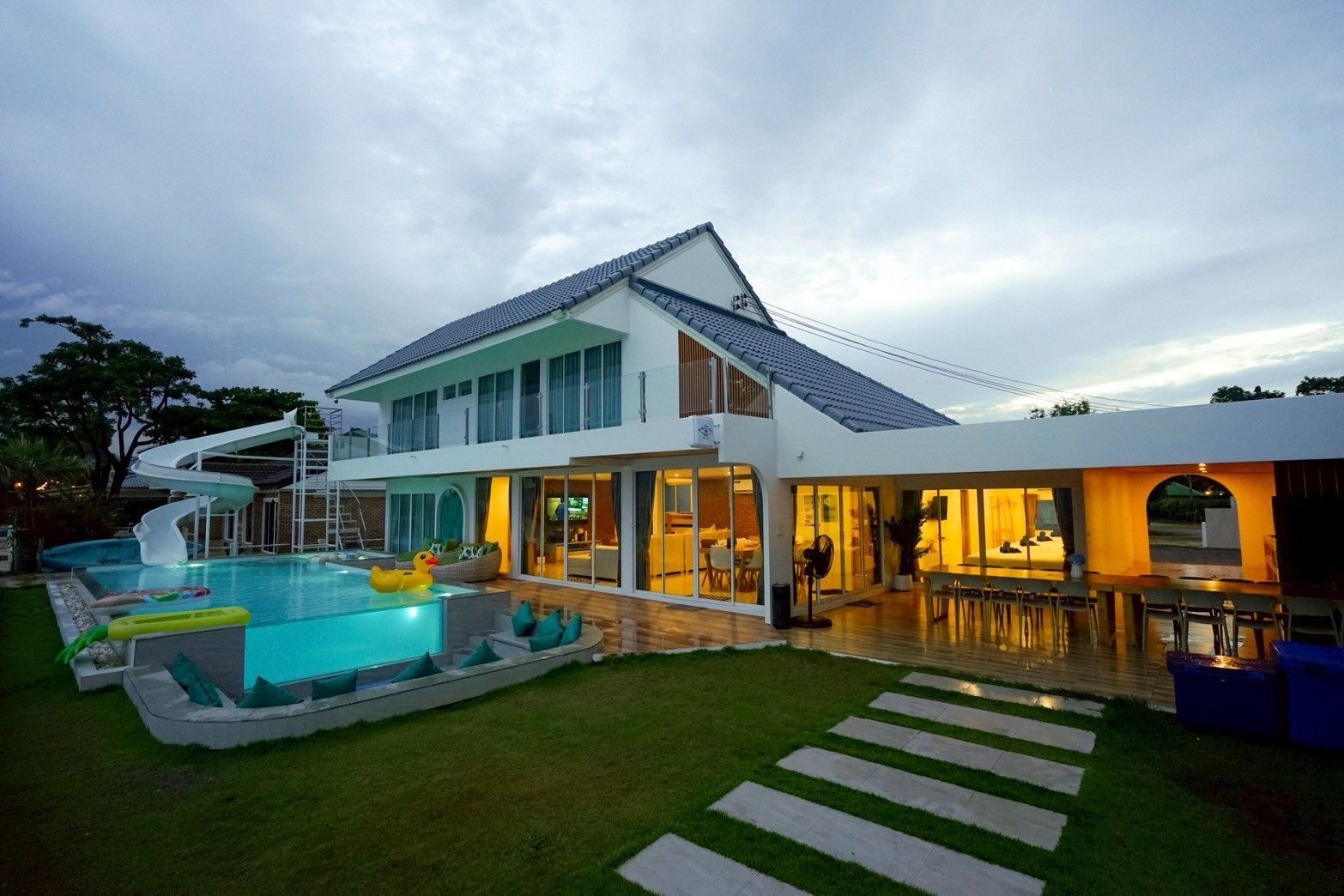 Outdoor area - Bubble Sea VII Pool Villa (01)