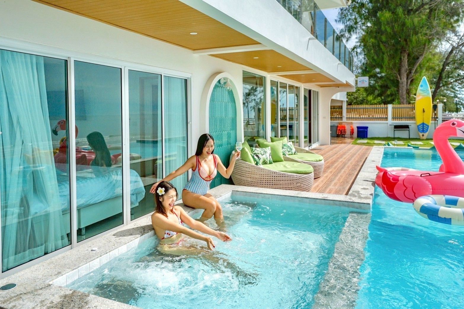 Outdoor area - Bubble Sea VII Pool Villa (06)