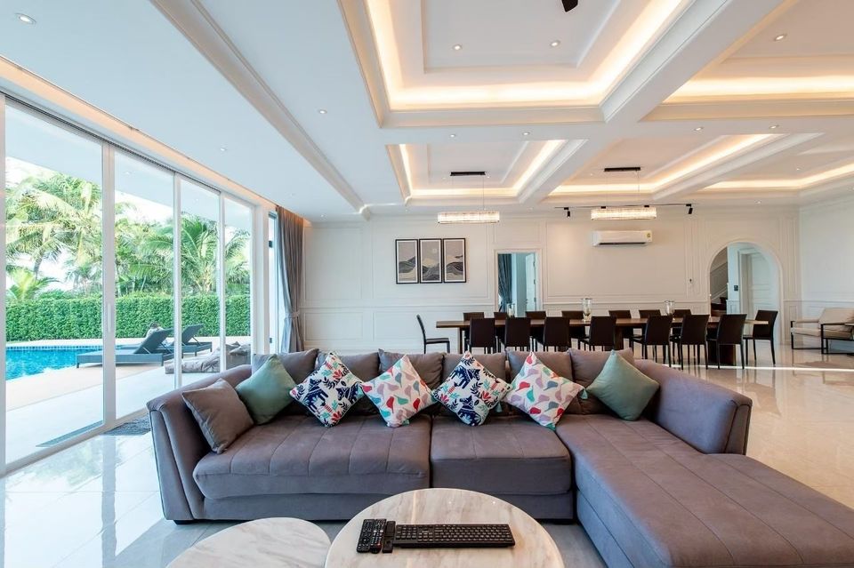 Living area - Private Heaven VI Pool Villa (03)