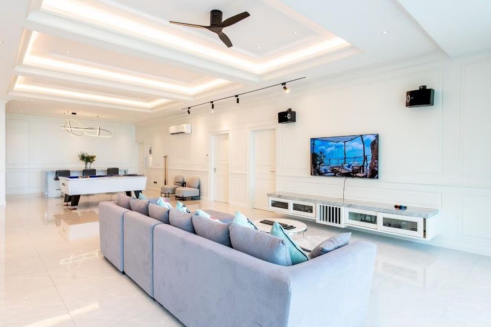 Living area - Private Heaven VI Pool Villa (07)
